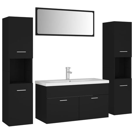 Bathroom Furniture Set Engineered Wood
