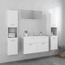 Bathroom Furniture Set Engineered Wood