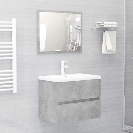 Bathroom Furniture Set Engineered Wood