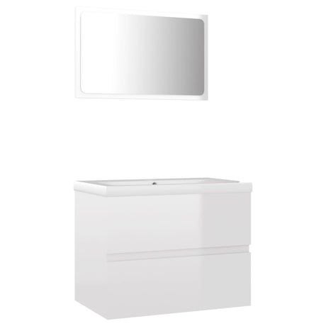 Bathroom Furniture Set Engineered Wood