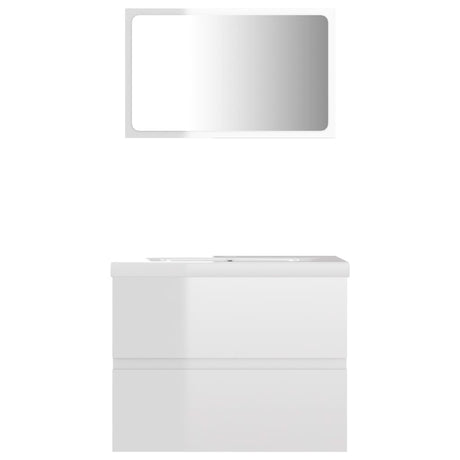 Bathroom Furniture Set Engineered Wood