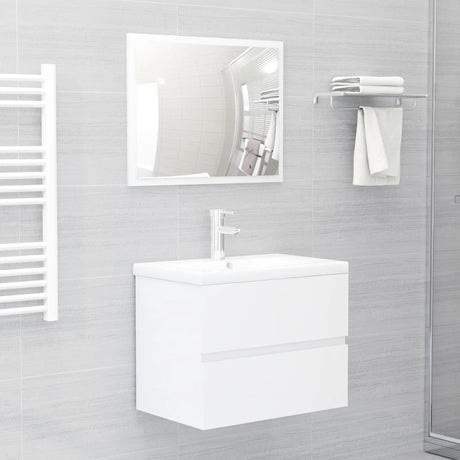Bathroom Furniture Set Engineered Wood
