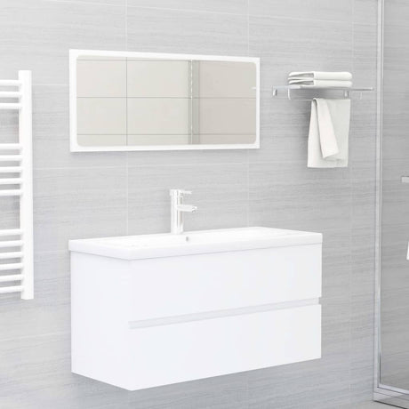 Bathroom Furniture Set Engineered Wood