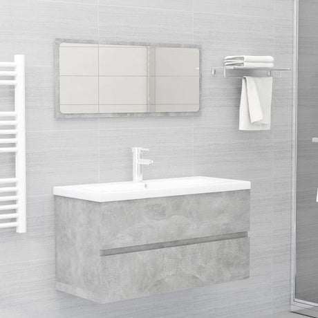 Bathroom Furniture Set Engineered Wood
