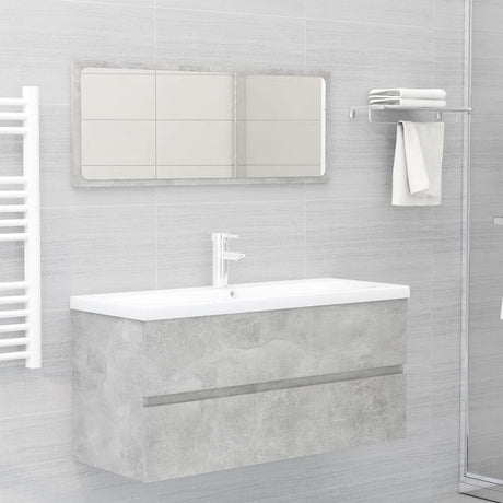 Bathroom Furniture Set Engineered Wood