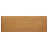 Dressing Table 110X40X75 Cm Solid Oak Wood