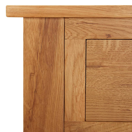 Dressing Table 110X40X75 Cm Solid Oak Wood