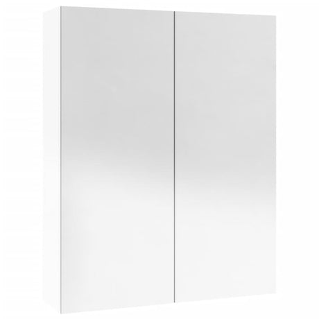 Bathroom Mirror Cabinet 60X15X75 Cm Mdf