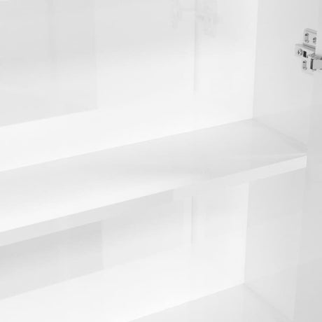 Bathroom Mirror Cabinet 60X15X75 Cm Mdf