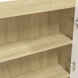 Bathroom Mirror Cabinet 80X15X60 Cm Mdf