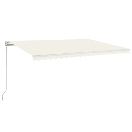 Manual Retractable Awning With Led