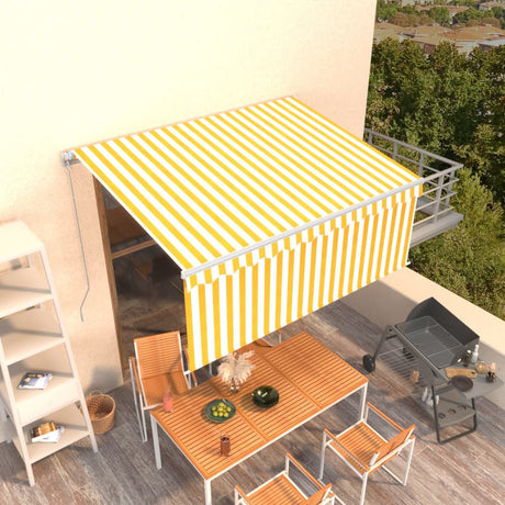 Manual Retractable Awning With Blind 4.5X3M