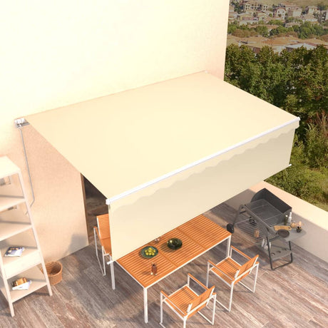 Manual Retractable Awning With Blind 4.5X3M