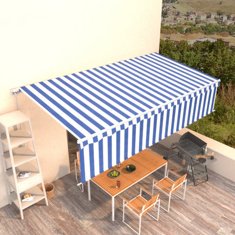 Manual Retractable Awning With Blind 4.5X3M