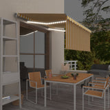 Manual Retractable Awning With Blind&Led 4.5X3M