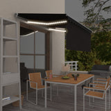 Manual Retractable Awning With Blind&Led 4.5X3M