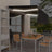 Manual Retractable Awning With Blind&Led 4.5X3M