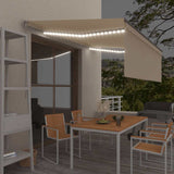 Manual Retractable Awning With Blind&Led 4.5X3M