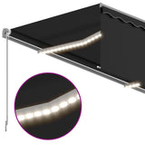 Manual Retractable Awning With Blind&Led 4.5X3M