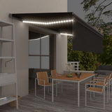 Manual Retractable Awning With Blind&Led 4.5X3M