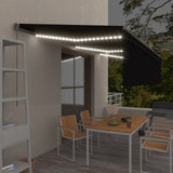 Manual Retractable Awning With Blind&Led 4.5X3M
