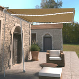 Manual Retractable Awning With Led
