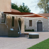 Manual Retractable Awning With Led