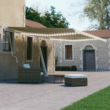 Manual Retractable Awning With Led