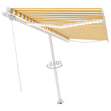 Manual Retractable Awning With Led
