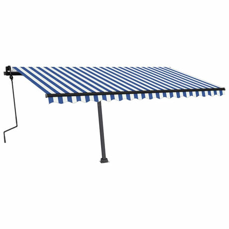 Manual Retractable Awning With Led