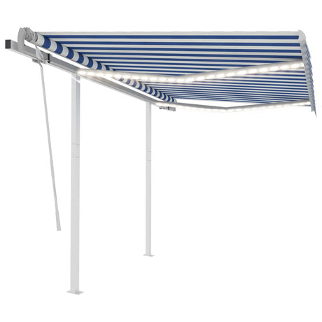 Manual Retractable Awning With Led