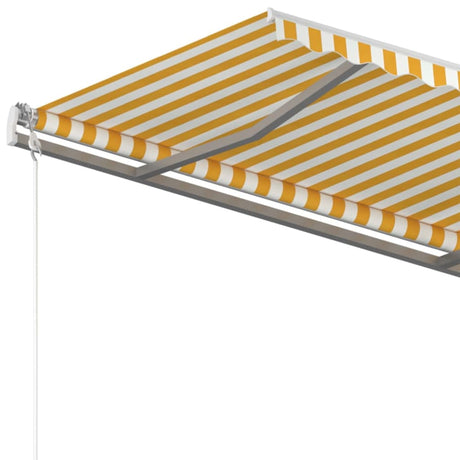 Manual Retractable Awning With Posts