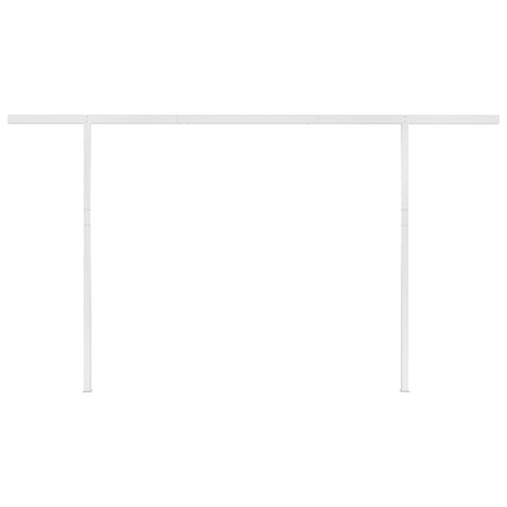 Manual Retractable Awning With Posts