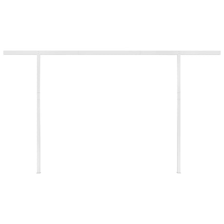 Manual Retractable Awning With Led