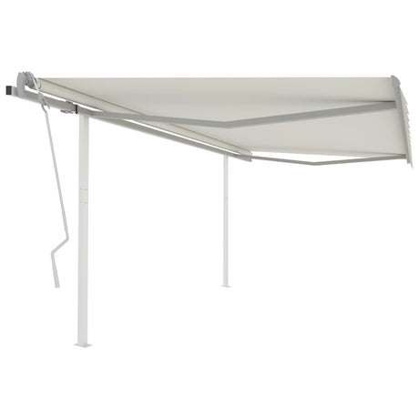 Manual Retractable Awning With Posts