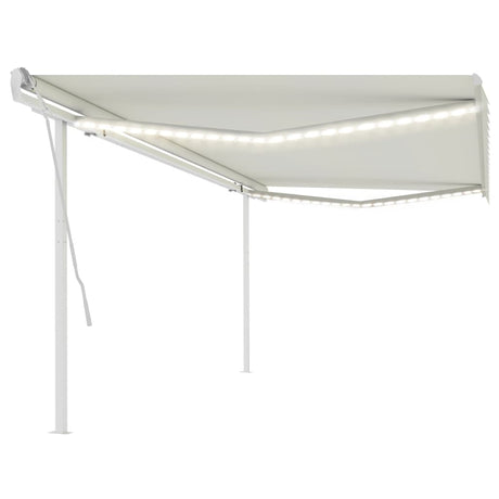 Manual Retractable Awning With Led