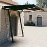 Manual Retractable Awning With Led