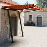 Manual Retractable Awning With Led