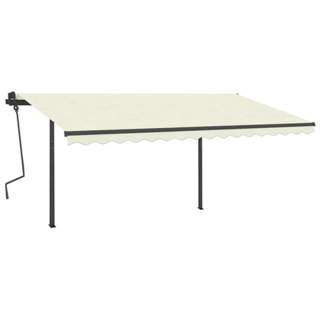 Manual Retractable Awning With Led