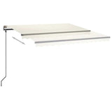 Manual Retractable Awning With Led