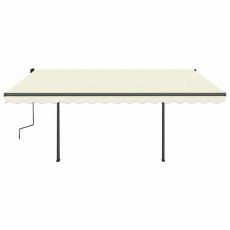 Manual Retractable Awning With Led