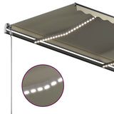 Manual Retractable Awning With Led
