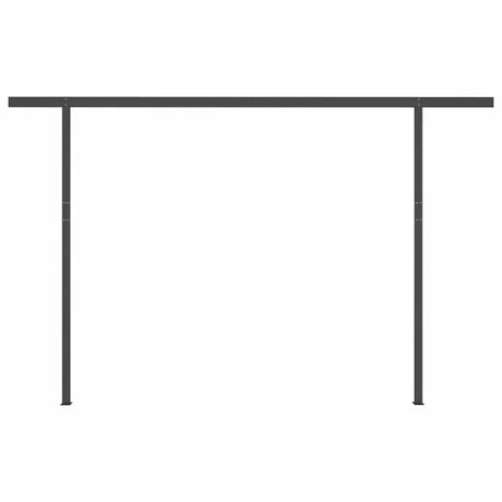 Manual Retractable Awning With Led