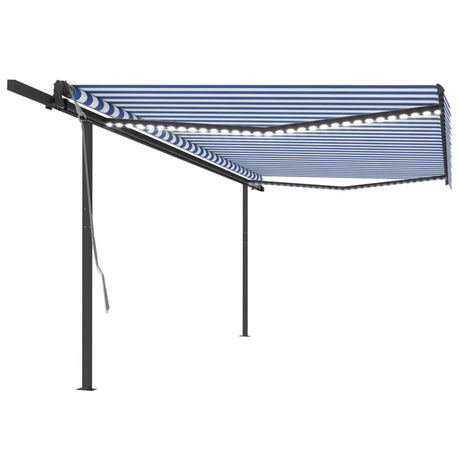 Manual Retractable Awning With Led