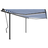 Manual Retractable Awning With Led