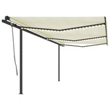 Manual Retractable Awning With Led