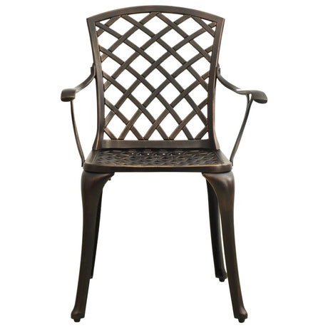 3 Piece Bistro Set Cast Aluminium