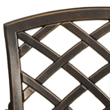 3 Piece Bistro Set Cast Aluminium