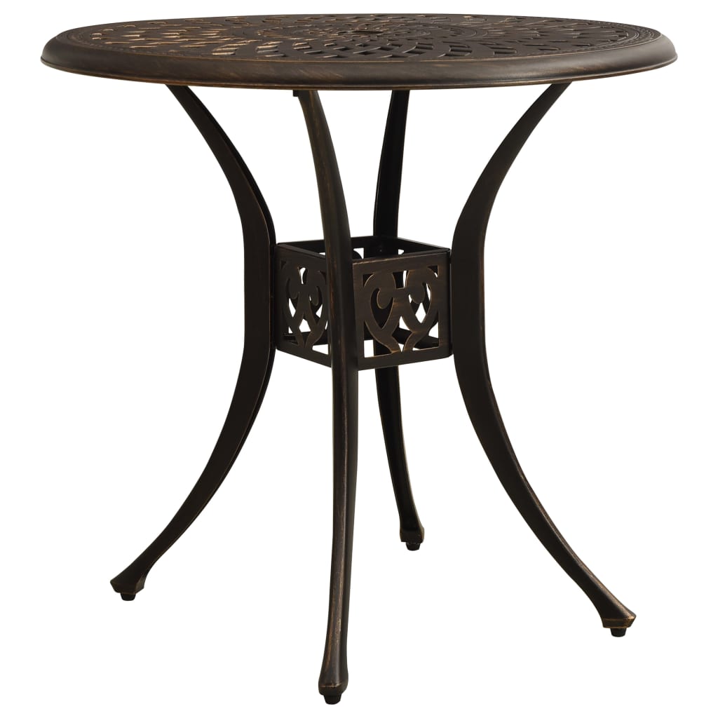 3 Piece Bistro Set Cast Aluminium