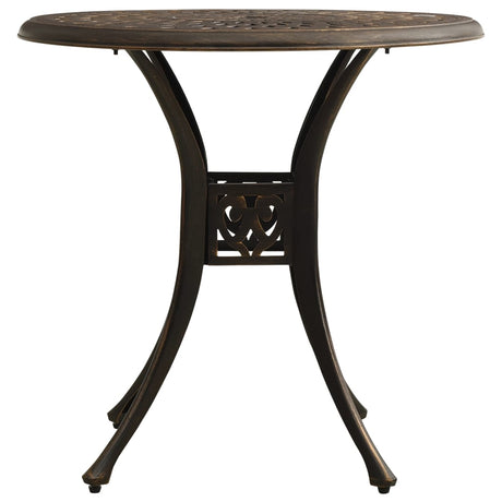 3 Piece Bistro Set Cast Aluminium